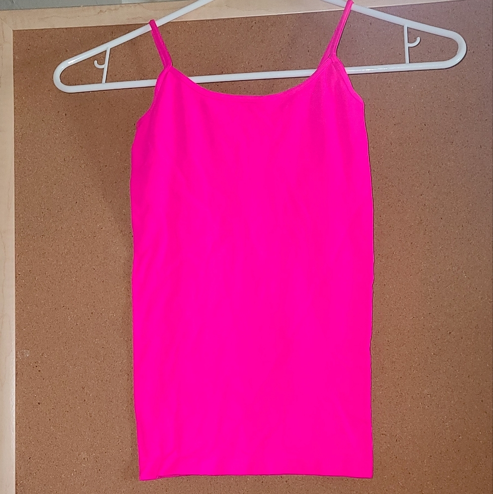 Pink tank top